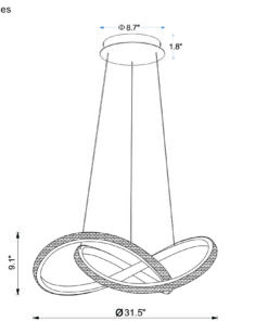 Alternative view of PARIS Brushed gold