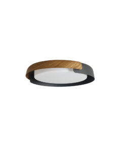 Alternative view of BRAZIL MATTE BLACK AND DARK WOOD