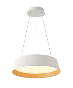 TORONTO BIG MATTE WHITE EXTERIOR AND PAINTED WOOD INTERIOR