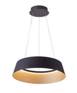 BUENOS AIRES Matte Black and Champagne gold